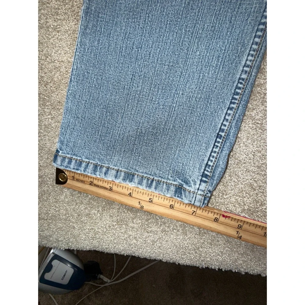 Levi Strauss Signature Jeans Womens 10 Blue All Day Comfort Stretch Straight Leg